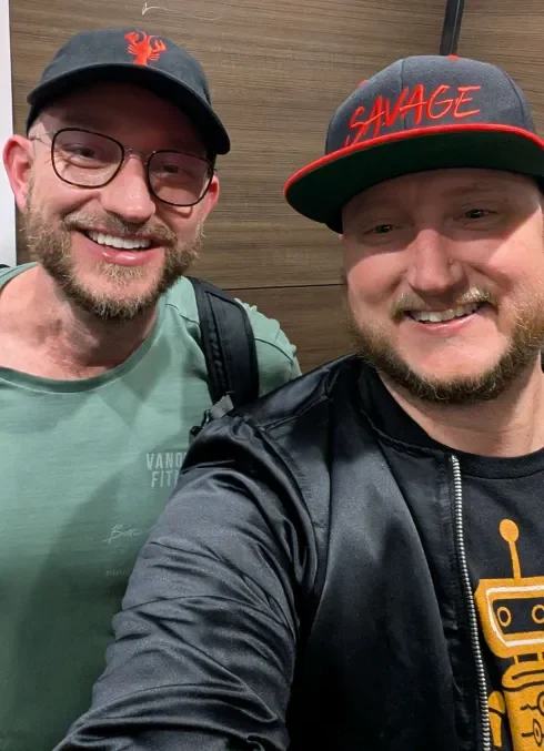 Jeff with Peter Steinberger, OpenClaw founder